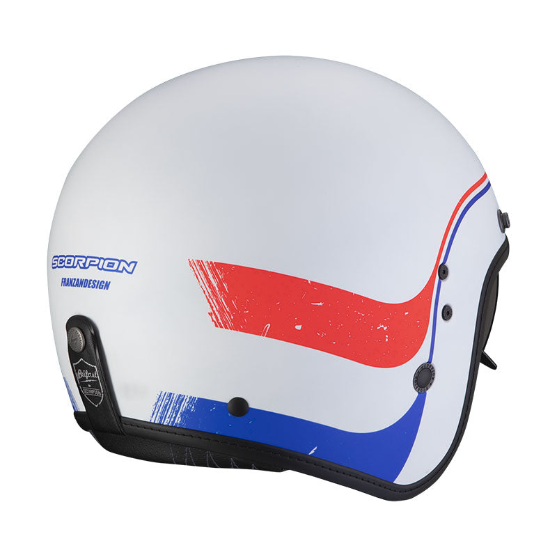 Scorpion Scorpion Belfast Evo Soul Helmet White Blue Re | 78-376-249