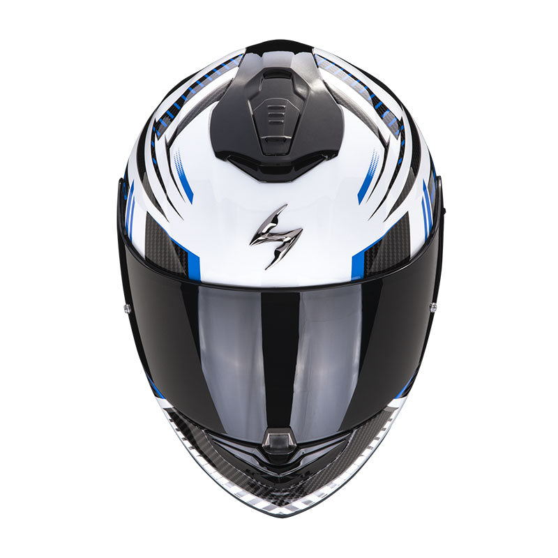 Scorpion Scorpion Exo 1400 Evo Air Shell White Blu | 114-401-74