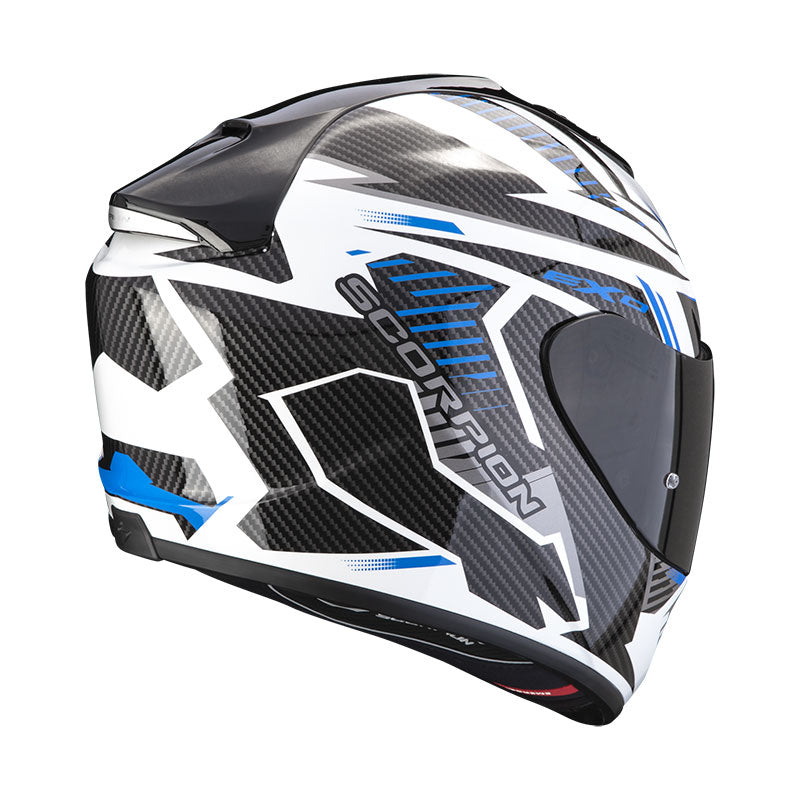 Scorpion Scorpion Exo 1400 Evo Air Shell White Blu | 114-401-74