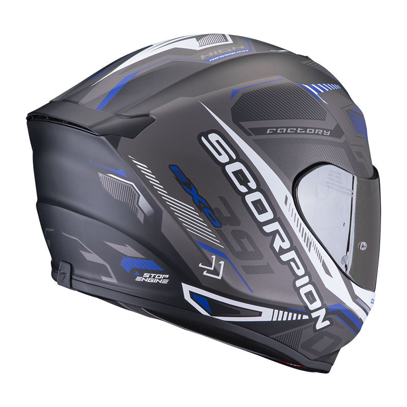 Scorpion Scorpion Exo 391 Haut Helmet Black Matt Bl | 139-416-268