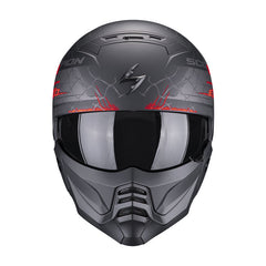 Scorpion Scorpion Exo Combat 2 Xenon Helmet Black Matt Re | 182-418-24
