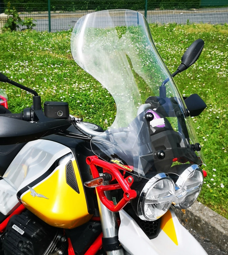 Secdem High Protection Screen MOTO GUZZI V85 TT, Thickness 4 mm, Height 57 cm | BG012HPFC