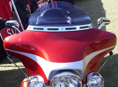 Secdem Windshield HARLEY-DAVIDSON TOURING 10 DEFLECT'R, Thickness 3 mm, Height 25 cm | BRHDD10IN