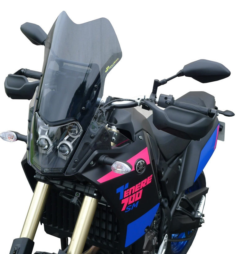 Secdem High Protection Screen (Width: 33cm) YAMAHA 700 Tenere, Thickness 3 mm, Height 34 cm | BY177HPBC