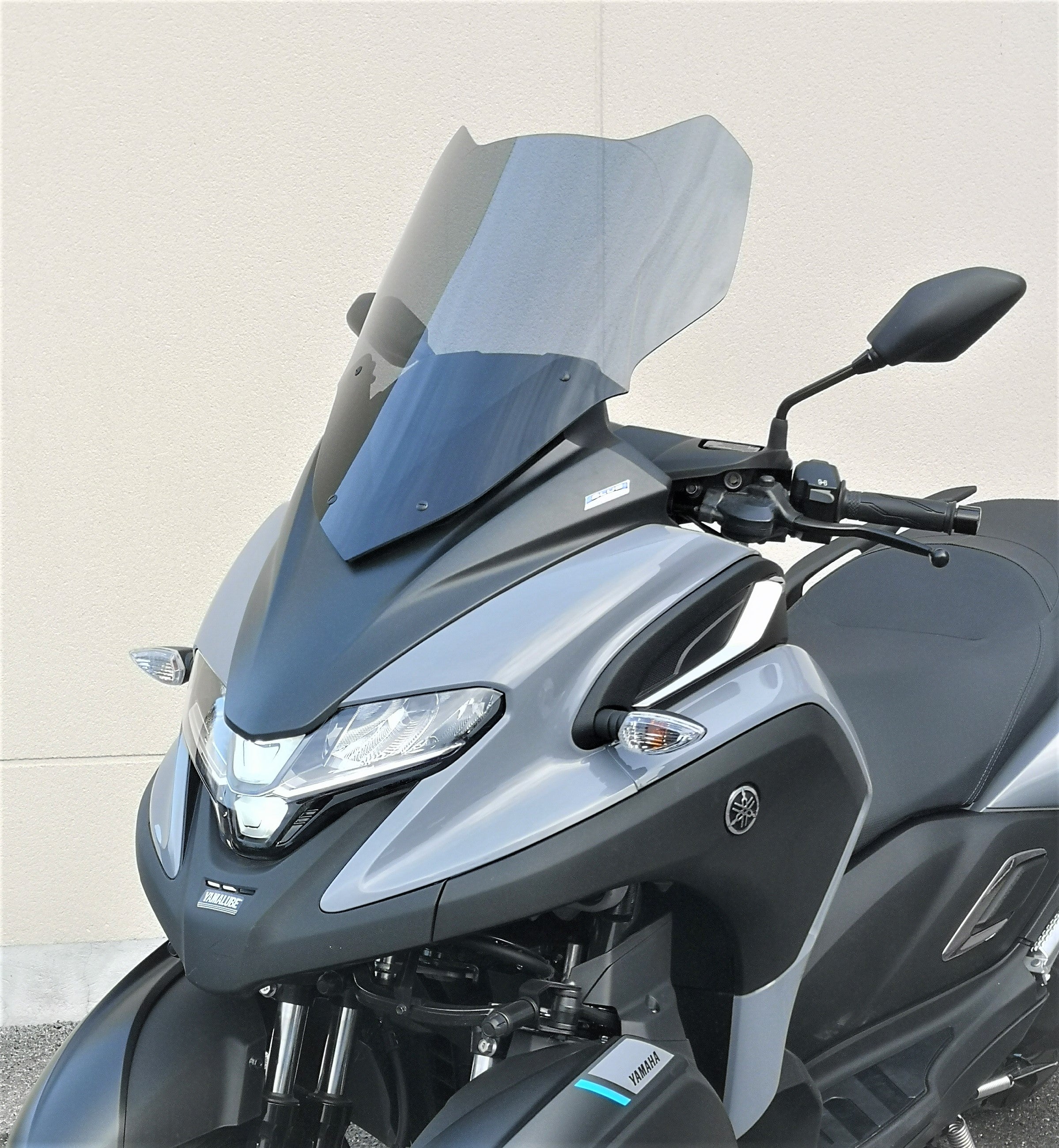 Secdem High Protection Screen YAMAHA TRICITY 300, Thickness 4 mm, Height 58 cm | BY179HPFC