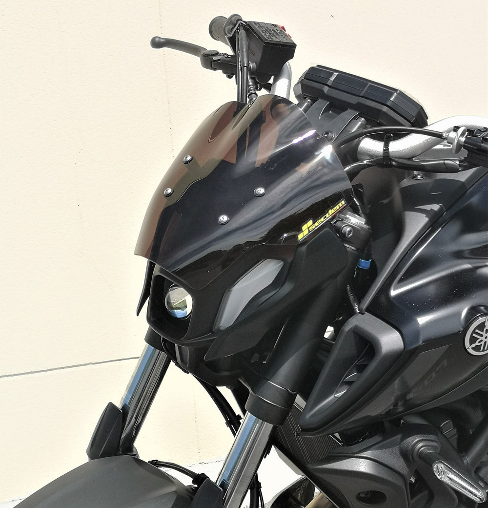 Secdem Windshield YAMAHA 700 MT-07, Thickness 3 mm, Height 24 cm | BY180SVBC