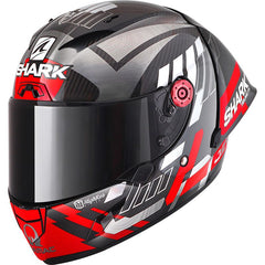 Shark Full Face Helmet Race-R Pro GP 06 Replica Zarco Winter Test Carbon Chrom Red | HE0480EDUR