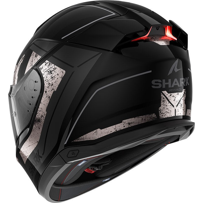 Shark Full Face Helmet Skwal I3 Rhad Black Chrom Anthracite | HE0820EKUA