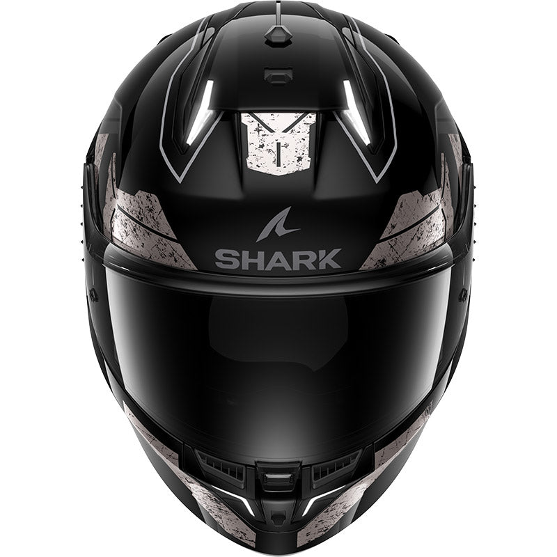Shark Full Face Helmet Skwal I3 Rhad Black Chrom Anthracite | HE0820EKUA