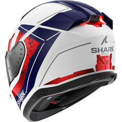 Shark Full Face Helmet Skwal I3 Rhad White Chrom Red | HE0820EWUR
