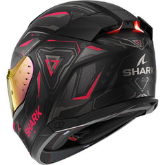 Shark Full Face Helmet Skwal I3 Linik Mat Black Violet Anthracite | HE0823EKVA