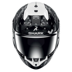 Shark Full Face Helmet Skwal I3 Hellcat Black Chrom Silver | HE0828EKUS
