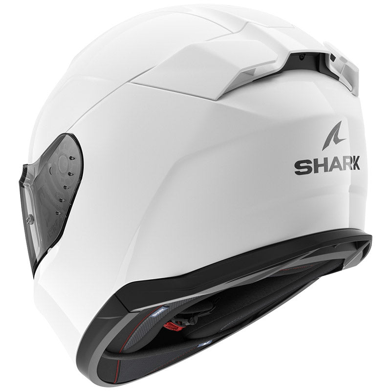 Shark Full Face Helmet D-Skwal 3 Blank White Azur | HE0900EWHU