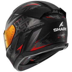 Shark Full Face Helmet D-Skwal 3 Blast-R Mat Black Anthracite Red | HE0921EKAR