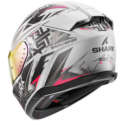 Shark Full Face Helmet D-Skwal 3 Blast-R Mat Silver Violet Black | HE0921ESVK