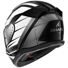 Shark Full Face Helmet D-Skwal 3 Sizler Black White Anthracite | HE0922EKWA
