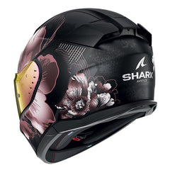 Shark Full Face Helmet D-Skwal 3 Mayfer Mat Black Violet Gold | HE0927EKVQ