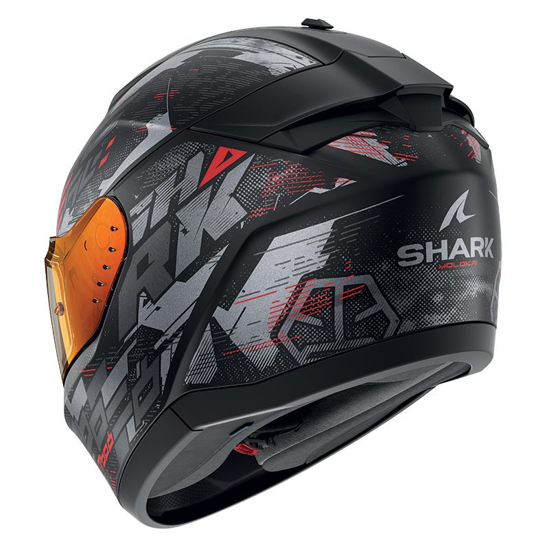 Shark Full Face Helmet Ridill 2 Molokai Mat Black Anthracite Red | HE1110EKAR