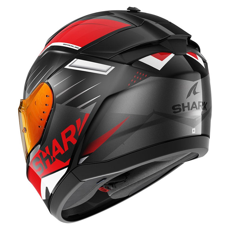 Shark Full Face Helmet Ridill 2 Bersek Black Anthracite Red | HE1122EKRA