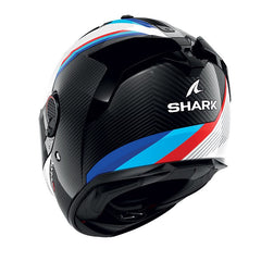 Shark Full Face Helmet Spartan GT Pro Dokhta Carbon Carbon White Blue | HE1306EDWB