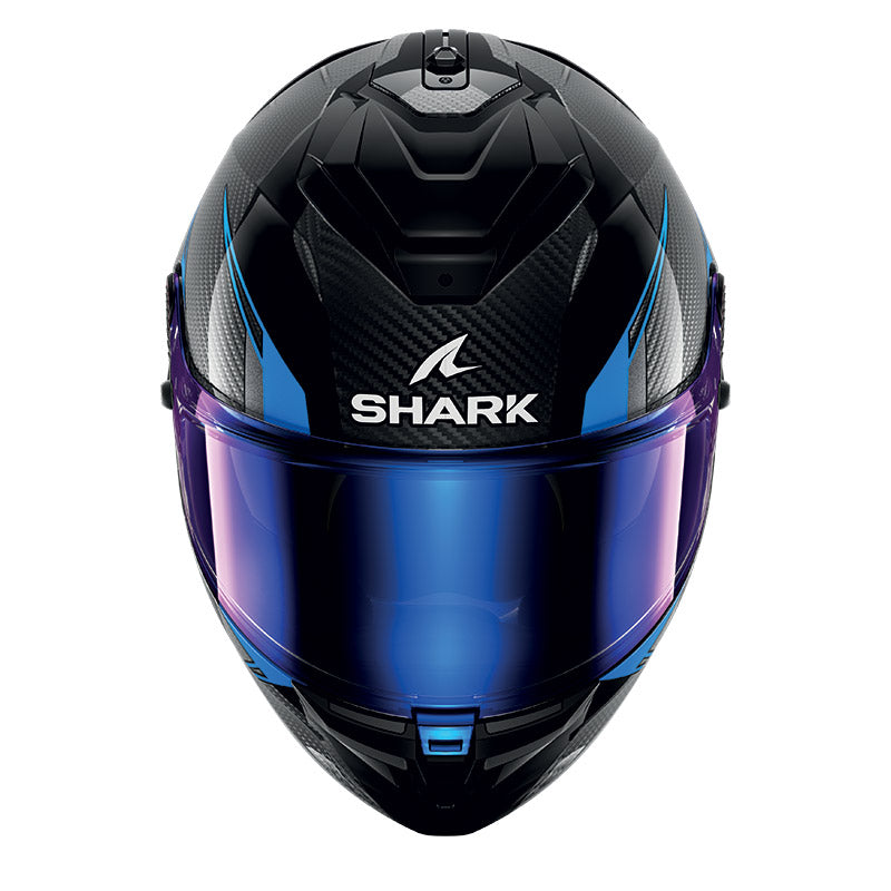 Shark Full Face Helmet Spartan GT Pro Kultram Carbon Carbon Black Bleu | HE1310EDKB
