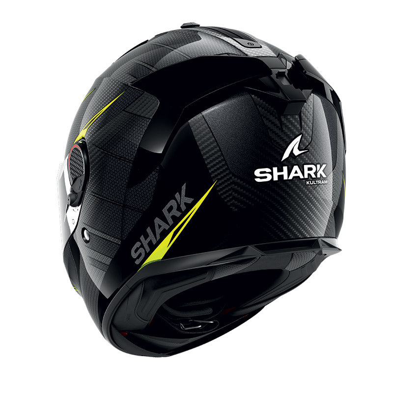 Shark Full Face Helmet Spartan GT Pro Kultram Carbon Carbon Black Yellow | HE1310EDKY