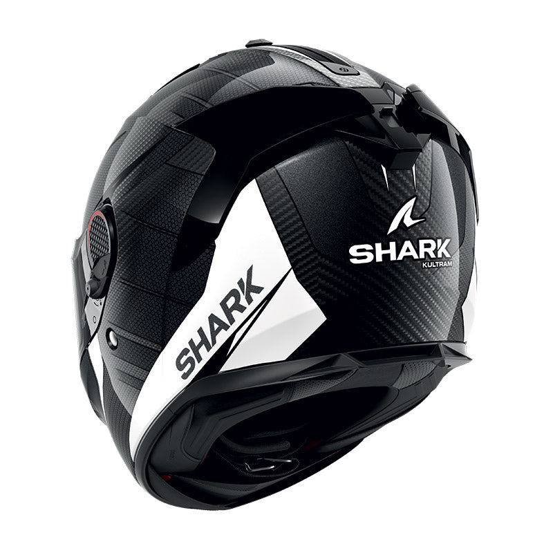 Shark Full Face Helmet Spartan GT Pro Kultram Carbon Carbon White Black | HE1310EDWK