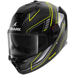 Shark Full Face Helmet Spartan GT Pro Toryan Mat Black Yellow Anthracite | HE1316EKYA