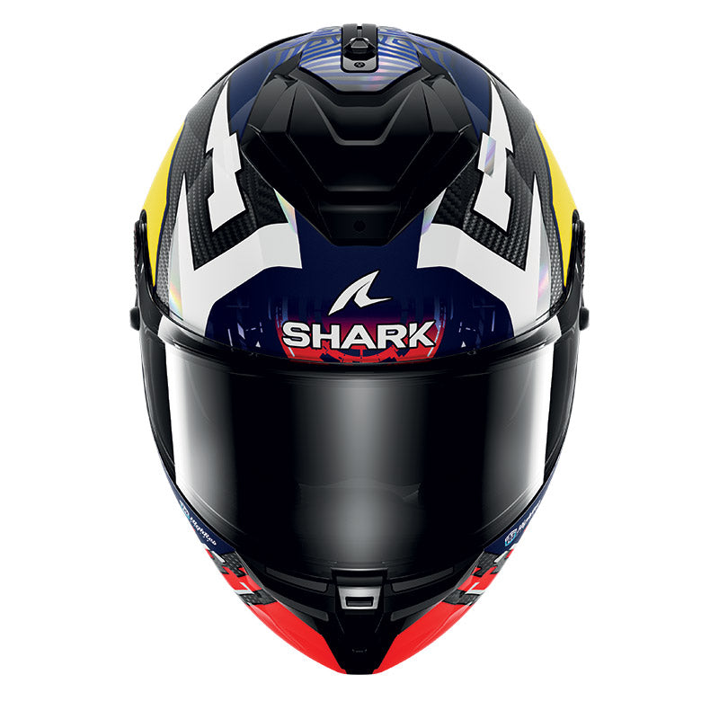 Shark Full Face Helmet Spartan GT Pro Replica Zarco Signature Carbon Carbon Chrom Red | HE1317EDUR