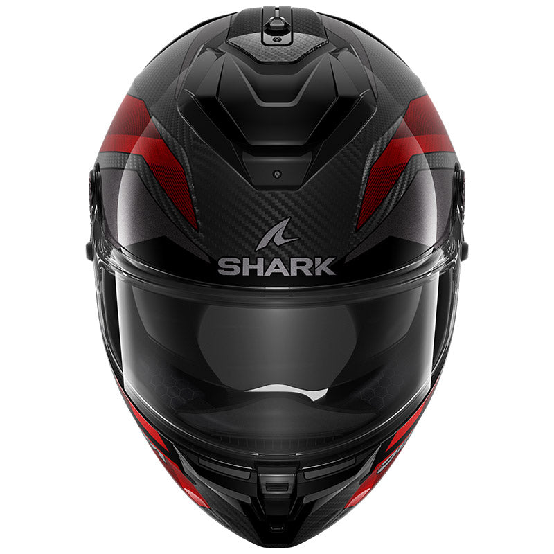 Shark Full Face Helmet Spartan GT Pro Ritmo Carbon Carbon Red Chrom | HE1355EDRU
