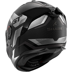 Shark Full Face Helmet Spartan GT Pro Ritmo Carbon Mat Carbon Silver Chrom | HE1356EDSU