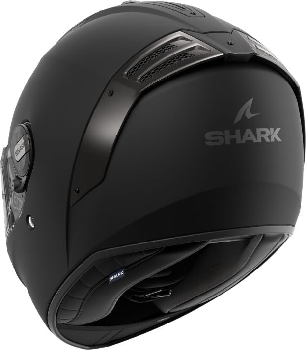 Shark Full Face Helmet SPARTAN RS BLANK Mat, Black Mat/KMA | HE8102KMA