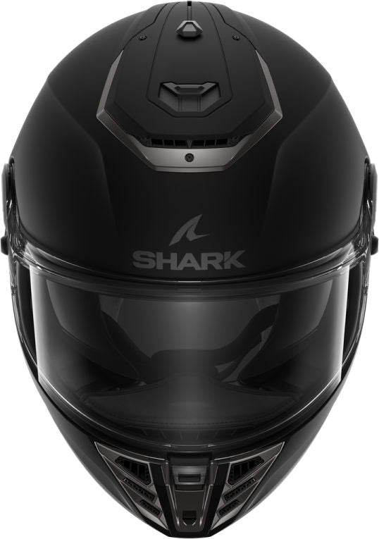 Shark Full Face Helmet SPARTAN RS BLANK Mat, Black Mat/KMA | HE8102KMA