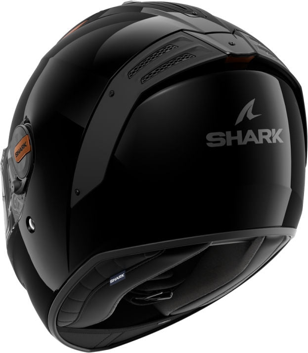 Shark Full Face Helmet SPARTAN RS BLANK SP, Black Cupper Black/KCK | HE8104KCK