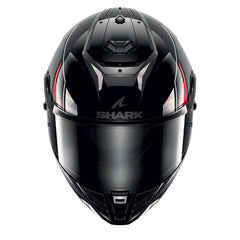 Shark Full Face Helmet Spartan RS Byrhon Black Iridescent Red | HE8110EKIR