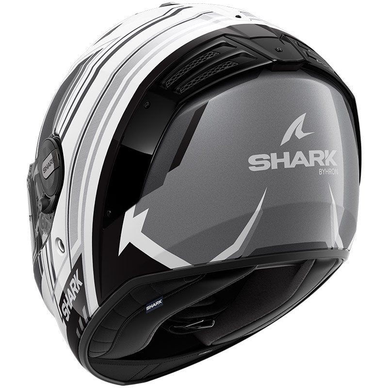 Shark Full Face Helmet Spartan RS Byrhon White Black Chrom | HE8110EWKU
