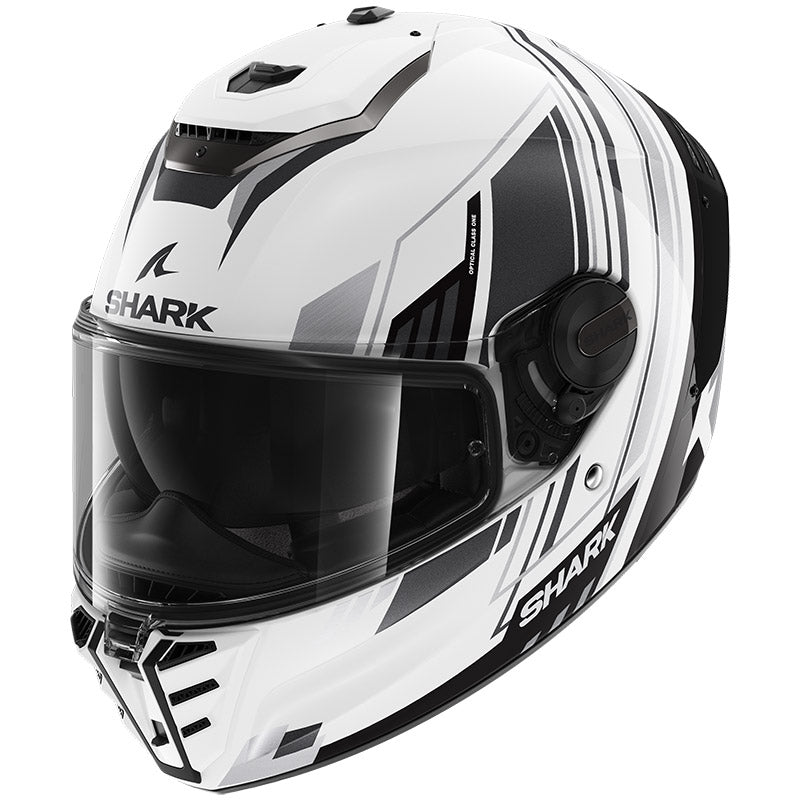 Shark Full Face Helmet Spartan RS Byrhon White Black Chrom | HE8110EWKU