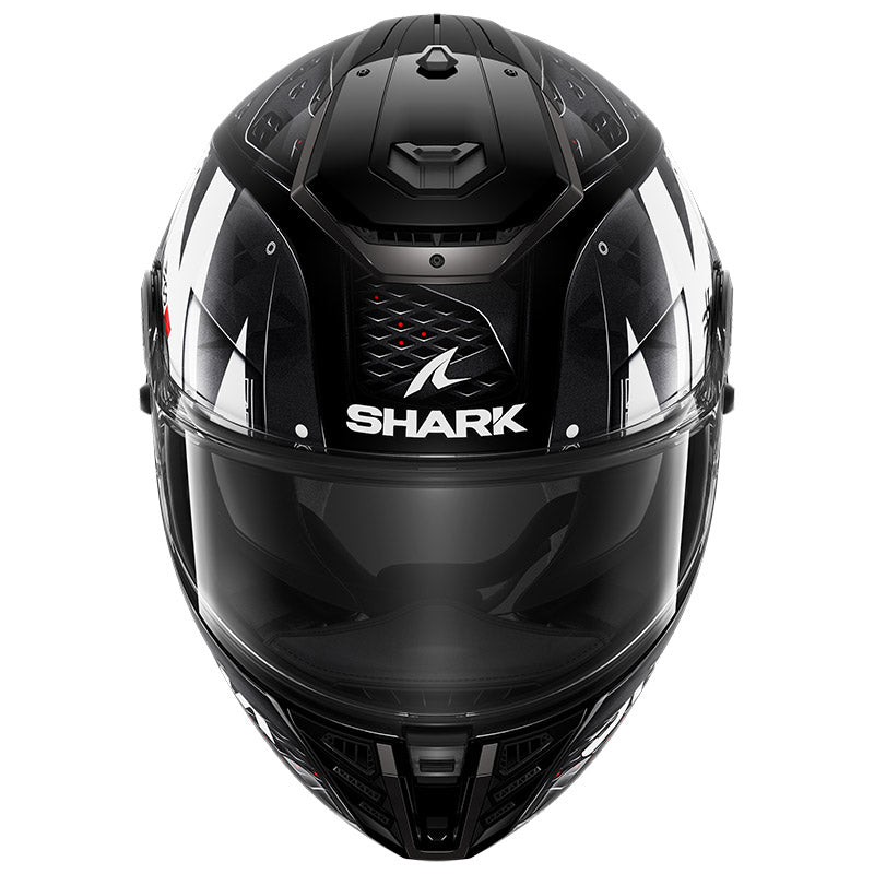 Shark Full Face Helmet Spartan RS Stingrey Black White Anthracite | HE8112EKWA