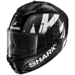 Shark Full Face Helmet Spartan RS Stingrey Black White Anthracite | HE8112EKWA