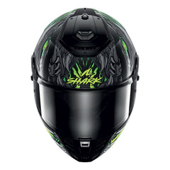 Shark Full Face Helmet Spartan RS Shaytan Black Green Anthracite | HE8114EKGA