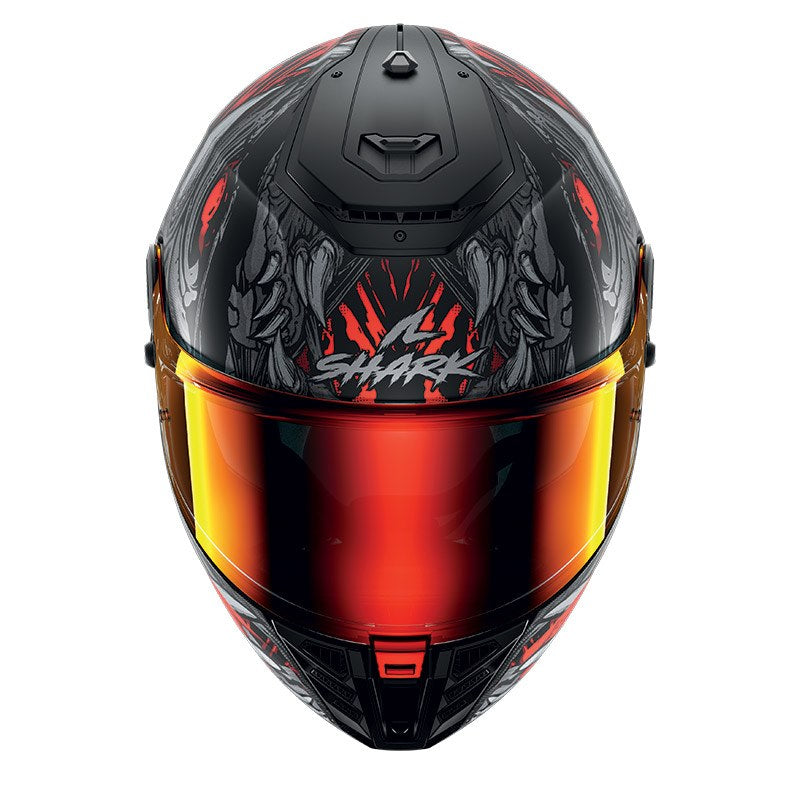 Shark Full Face Helmet Spartan RS Shaytan Mat Black Red Anthracite | HE8115EKRA