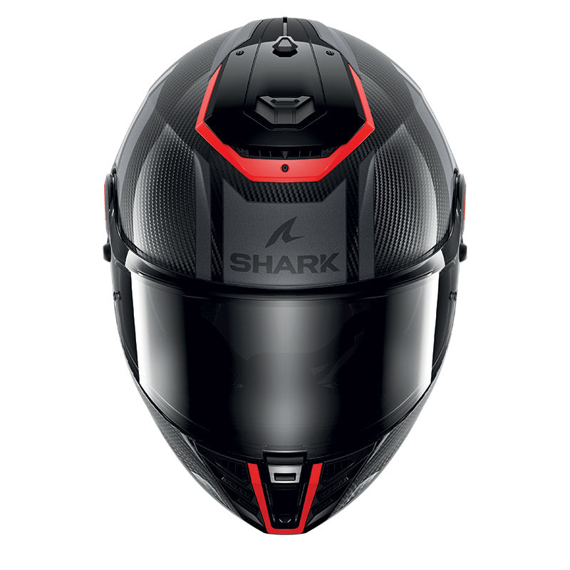 Shark Full Face Helmet Spartan RS Carbon Shawn Carbon Orange Silver | HE8155EDOS