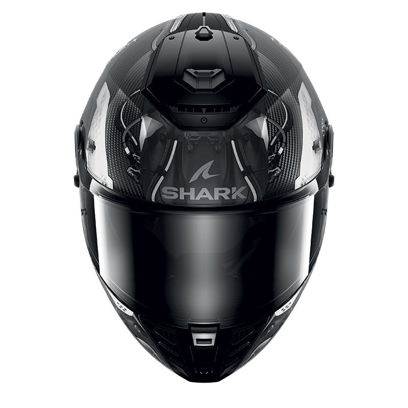 Shark Full Face Helmet Spartan RS Carbon Xbot Carbon Anthracite Silver | HE8157EDAS