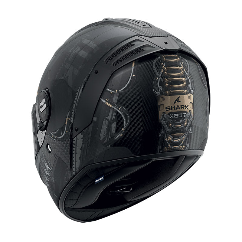 Shark Full Face Helmet Spartan RS Carbon Xbot Mat Carbon Anthracite Cupper | HE8158EDAC