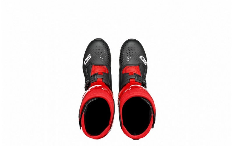 Sidi Crossair Black-Red Offroad Boots | 52391-105