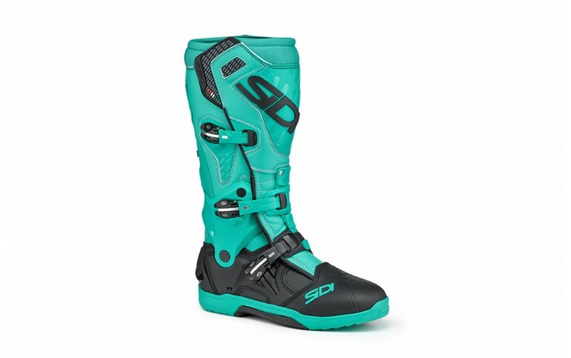 Sidi Crossair Black-Mint Offroad Boots | 52391-137
