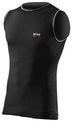 SIXS Light Sleeveless T-Shirt - black