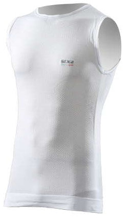SIXS Light Sleeveless T-Shirt - carbon white