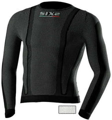 SIXS Long-sleeved T-shirt - carbon white
