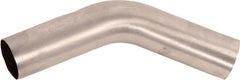 Spark SPARK UNIVERSAL BENDED PIPE 45° DEGREE Ø 45MM STAINLESS STEEL | G9105